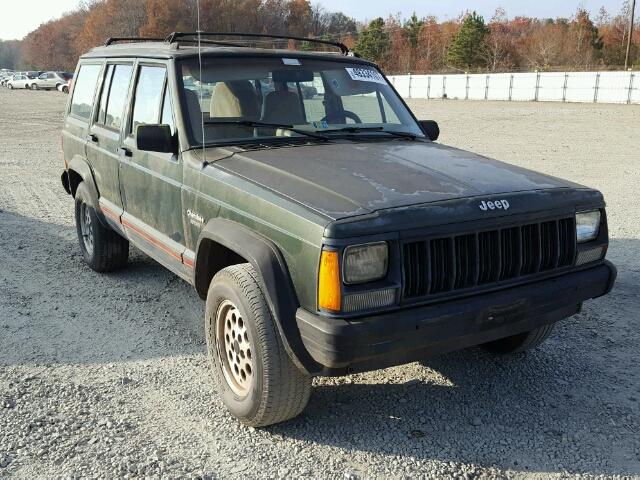 1J4FJ68S6TL285543 - 1996 JEEP CHEROKEE S GREEN photo 1