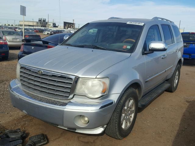 1A8HX58N27F584249 - 2007 CHRYSLER ASPEN LIMI GRAY photo 2