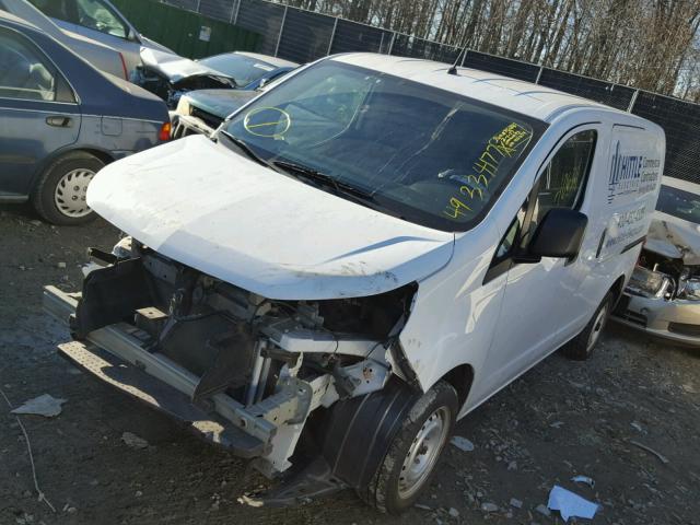 3N63M0YN6FK695522 - 2015 CHEVROLET CITY EXPRE WHITE photo 2