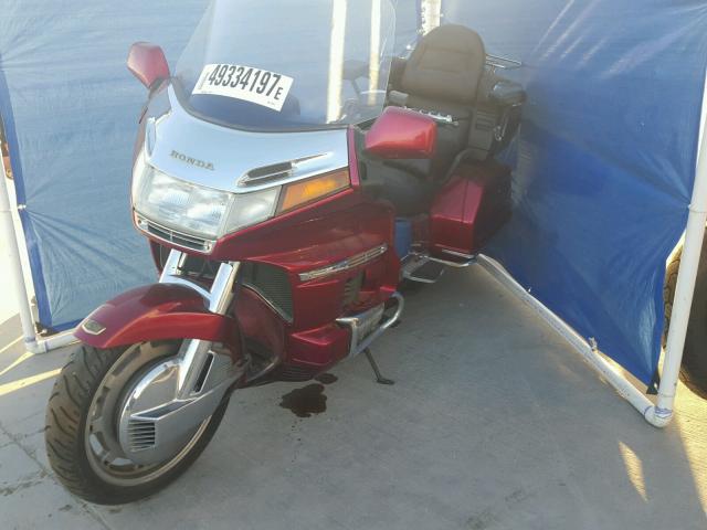 1HFSC2203TA800773 - 1996 HONDA GL1500 A/2 BURGUNDY photo 2