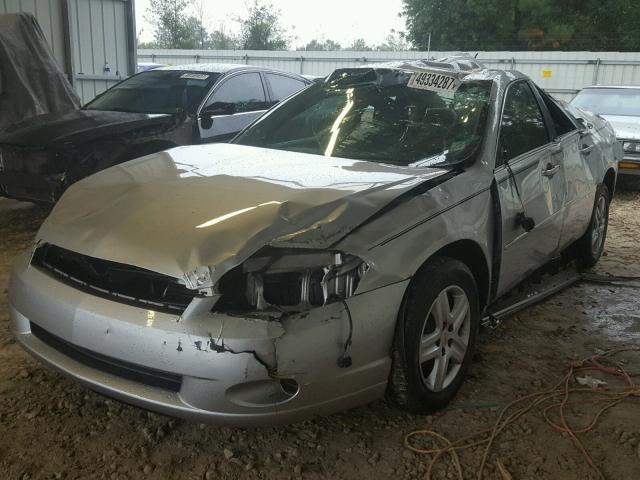 2G1WT58K969335785 - 2006 CHEVROLET IMPALA LT SILVER photo 2