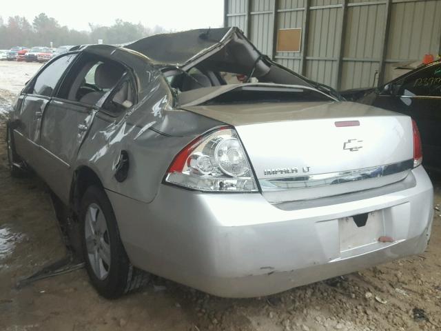 2G1WT58K969335785 - 2006 CHEVROLET IMPALA LT SILVER photo 3