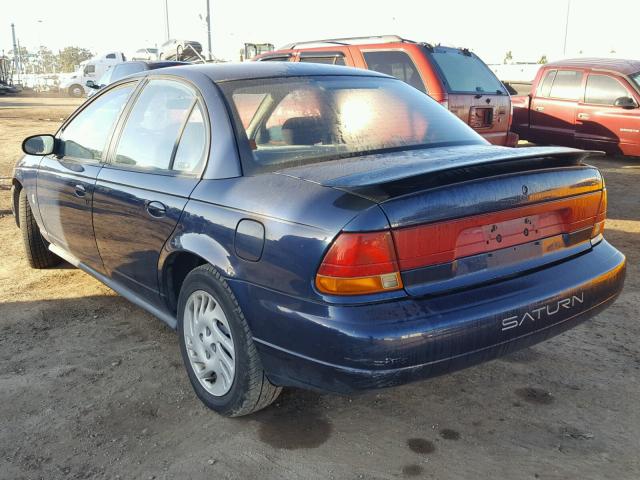 1G8ZK527XXZ204393 - 1999 SATURN SL2 BLUE photo 3