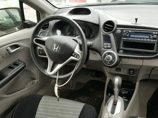 JHMZE2H35DS005447 - 2013 HONDA INSIGHT GRAY photo 9