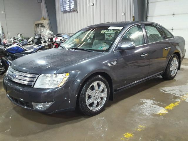 1FAHP25W18G116694 - 2008 FORD TAURUS LIM GRAY photo 2