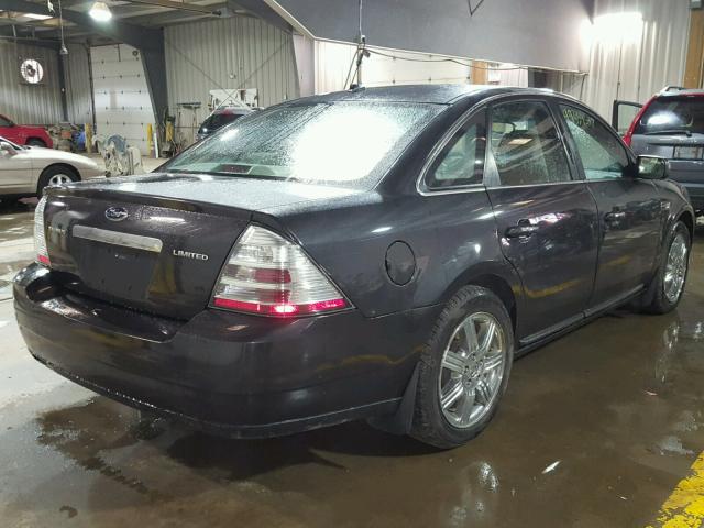 1FAHP25W18G116694 - 2008 FORD TAURUS LIM GRAY photo 4