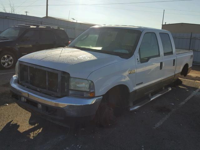 1FTNW21F63EB21819 - 2003 FORD F250 SUPER WHITE photo 2