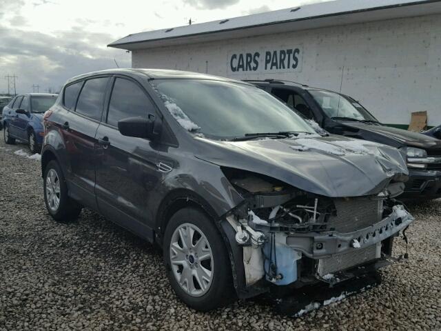 1FMCU0F73FUA79408 - 2015 FORD ESCAPE S GRAY photo 1