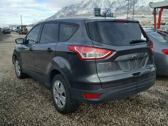 1FMCU0F73FUA79408 - 2015 FORD ESCAPE S GRAY photo 3