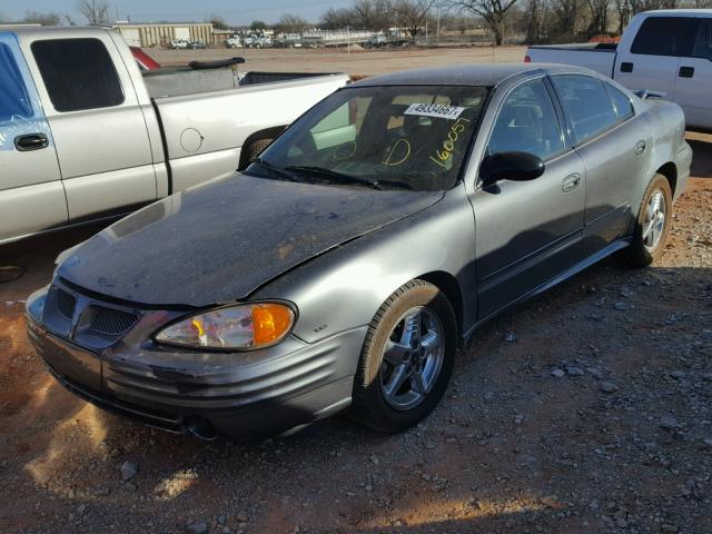 1G2NG52E63C160057 - 2003 PONTIAC GRAND AM S GRAY photo 2