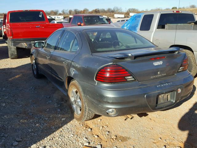 1G2NG52E63C160057 - 2003 PONTIAC GRAND AM S GRAY photo 3