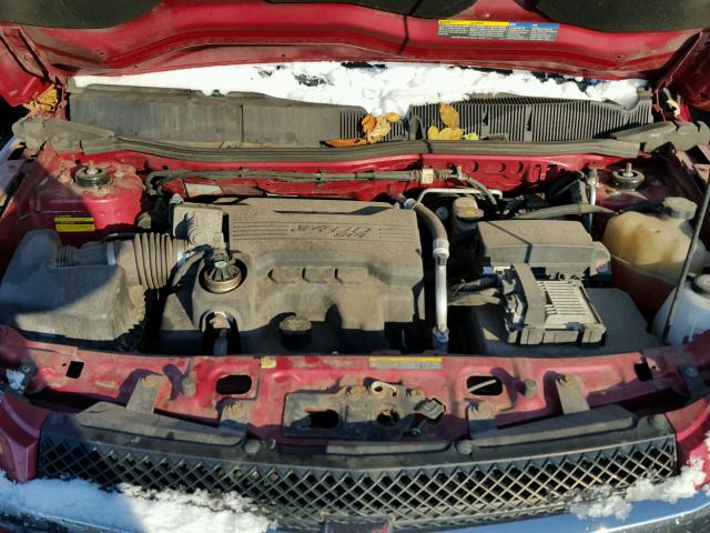 2CNDL23F166162722 - 2006 CHEVROLET EQUINOX LS RED photo 7