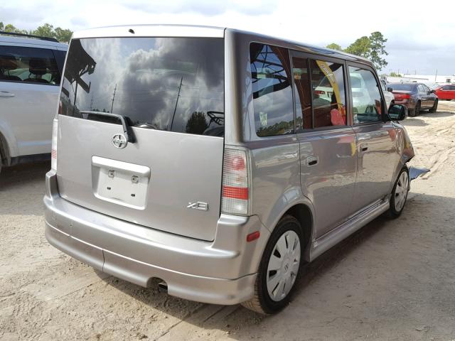 JTLKT324164125757 - 2006 TOYOTA SCION XB Gümüş foto 4