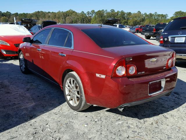 1G1ZK57748F270027 - 2008 CHEVROLET MALIBU LTZ 红色 照片 3