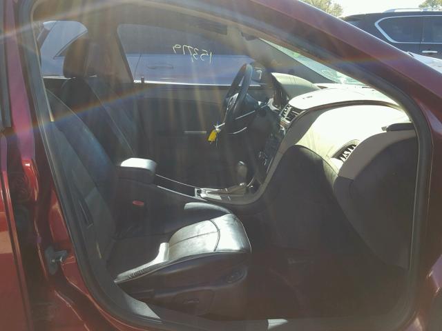 1G1ZK57748F270027 - 2008 CHEVROLET MALIBU LTZ 红色 照片 5