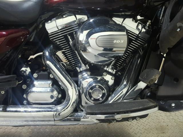 1HD1KEL11EB707473 - 2014 HARLEY-DAVIDSON FLHTK ELEC BURGUNDY photo 12