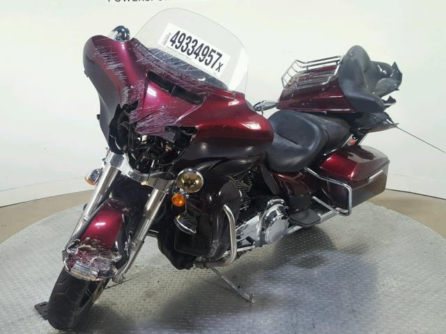 1HD1KEL11EB707473 - 2014 HARLEY-DAVIDSON FLHTK ELEC BURGUNDY photo 4
