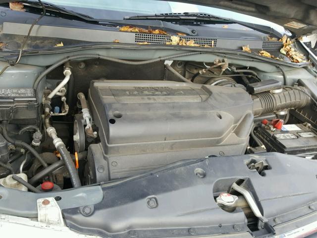 2HKRL18722H539716 - 2002 HONDA ODYSSEY EX GRAY photo 7