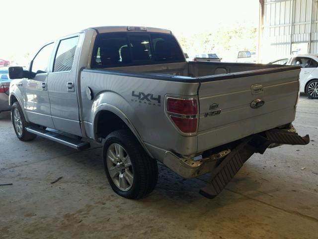 1FTFW1ETXBFD02171 - 2011 FORD F150 SUPER SILVER photo 3