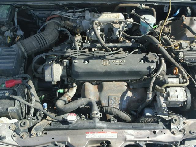 1HGCB7655NA195275 - 1992 HONDA ACCORD LX GRAY photo 7