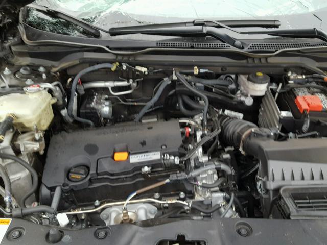 19XFC2F77HE031847 - 2017 HONDA CIVIC EX შავი ფოტო 7