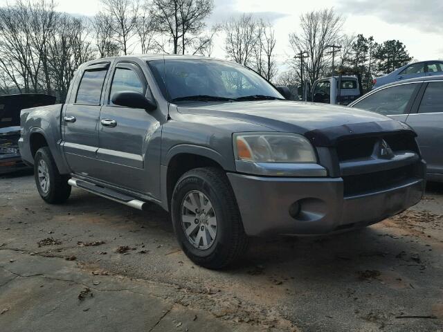 1Z7HC28K26S554718 - 2006 MITSUBISHI RAIDER LS CHARCOAL photo 1