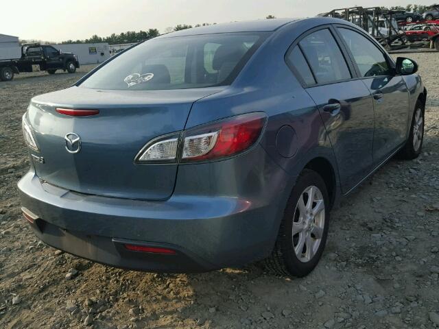 JM1BL1SG1A1260211 - 2010 MAZDA 3 I BLUE photo 4