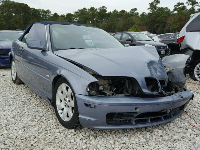 WBABS33491JY52455 - 2001 BMW 325 CI BLUE photo 1