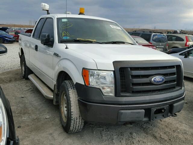 1FTEX1E83AFB99940 - 2010 FORD F150 SUPER WHITE photo 1