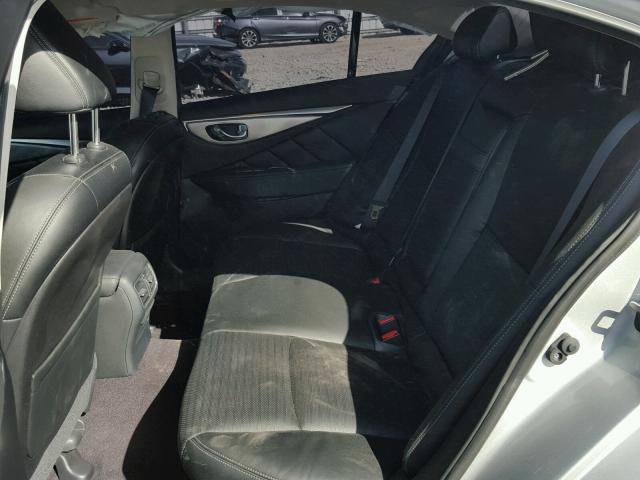 JN1BV7AP3FM342819 - 2015 INFINITI Q50 BASE SILVER photo 6