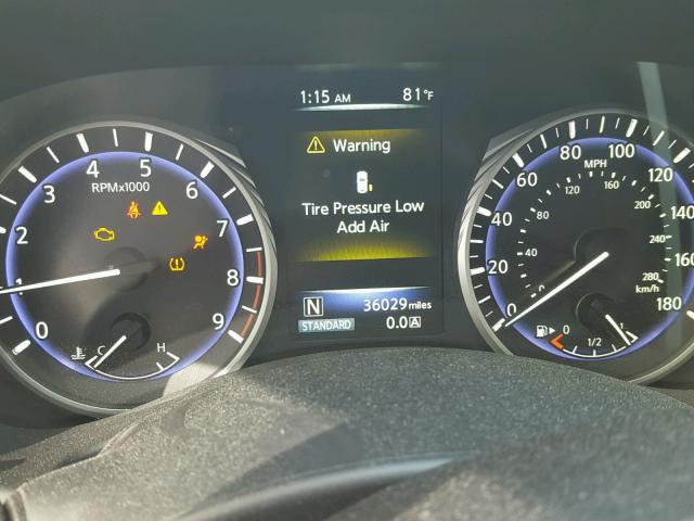 JN1BV7AP3FM342819 - 2015 INFINITI Q50 BASE SILVER photo 8