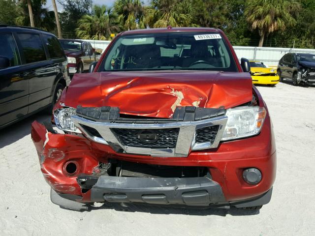 1N6AD0ER1CC414663 - 2012 NISSAN FRONTIER S RED photo 9