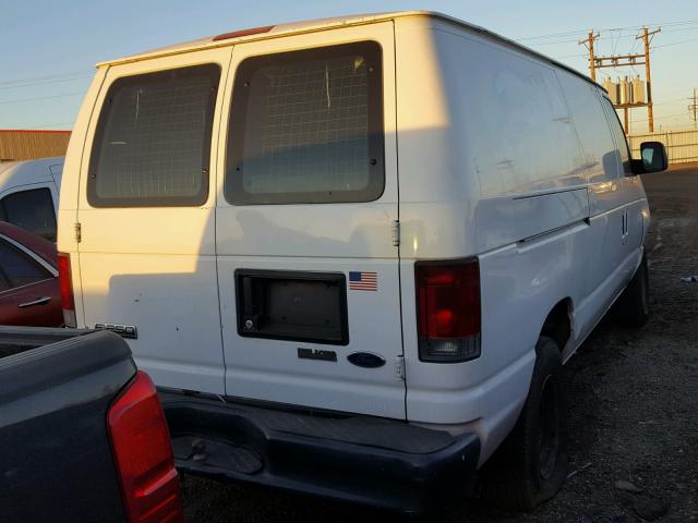 1FTNE24L38DA46787 - 2008 FORD ECONOLINE WHITE photo 4