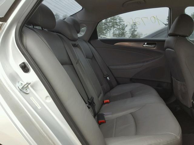 KMHEC4A42CA041407 - 2012 HYUNDAI SONATA HYB SILVER photo 6