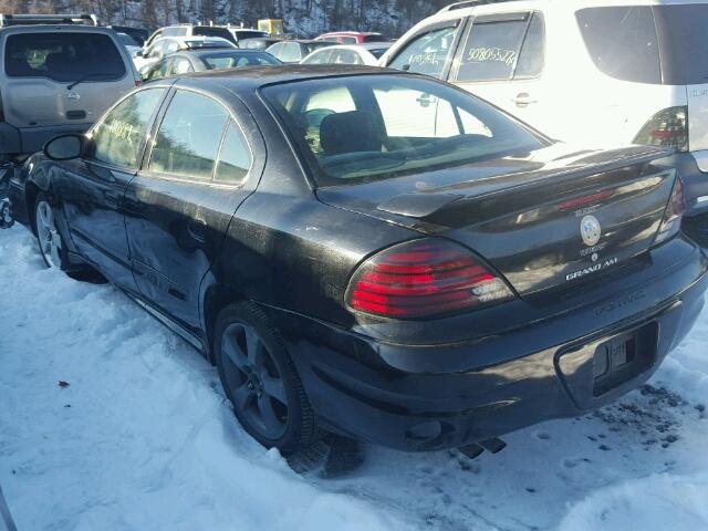 1G2NF52E14M655944 - 2004 PONTIAC GRAND AM S 黑色 照片 3
