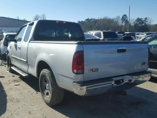 1FTRX17W22NA49712 - 2002 FORD F150 SILVER photo 3