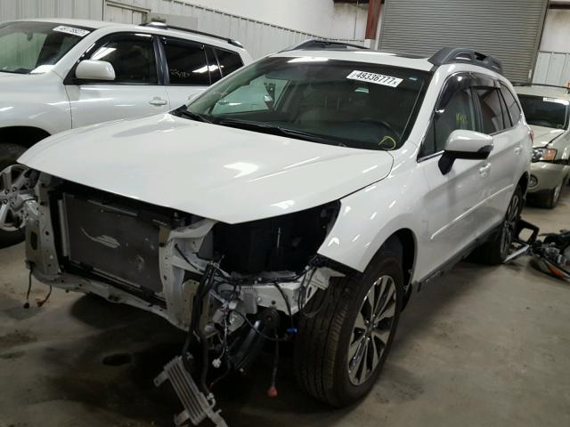 4S4BSANC9H3247275 - 2017 SUBARU OUTBACK 2. WHITE photo 2