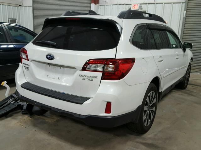 4S4BSANC9H3247275 - 2017 SUBARU OUTBACK 2. WHITE photo 4