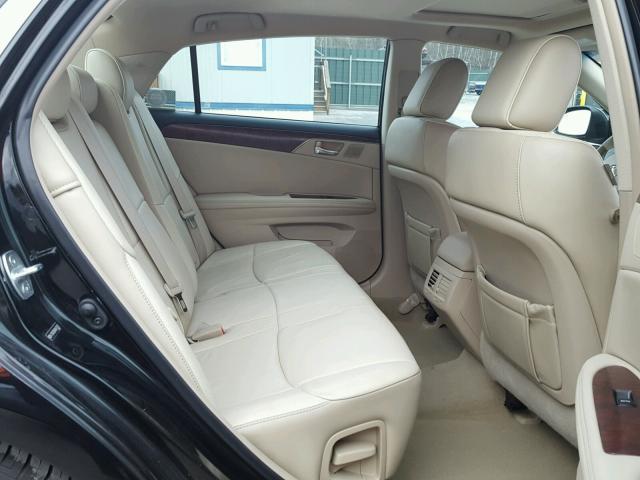 4T1BK3DB4BU413613 - 2011 TOYOTA AVALON BAS BLACK photo 6