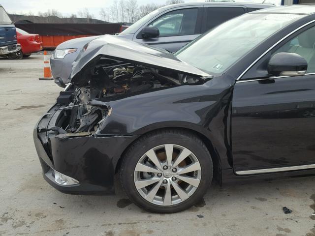 4T1BK3DB4BU413613 - 2011 TOYOTA AVALON BAS BLACK photo 9