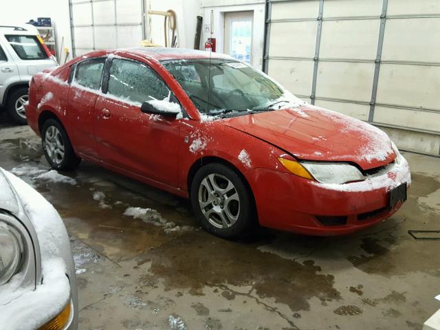 1G8AM12F54Z173881 - 2004 SATURN ION LEVEL RED photo 1