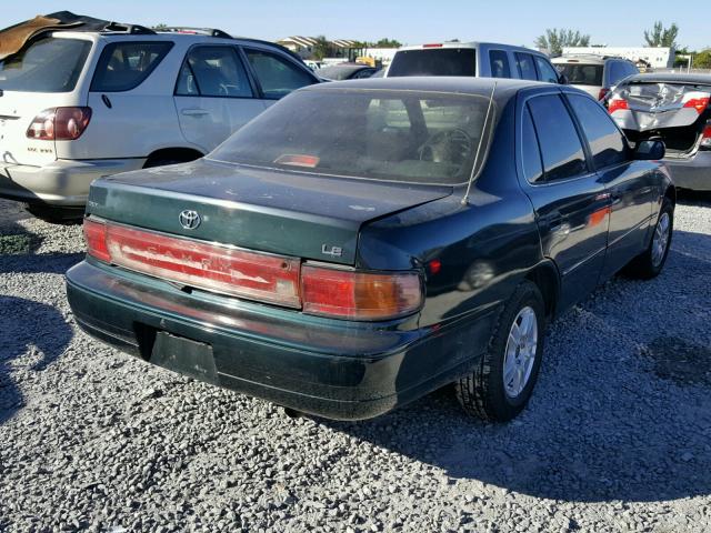 4T1SK12E6PU273959 - 1993 TOYOTA CAMRY LE GREEN photo 4