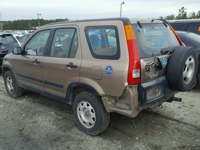 JHLRD78472C008807 - 2002 HONDA CR-V LX BROWN photo 9