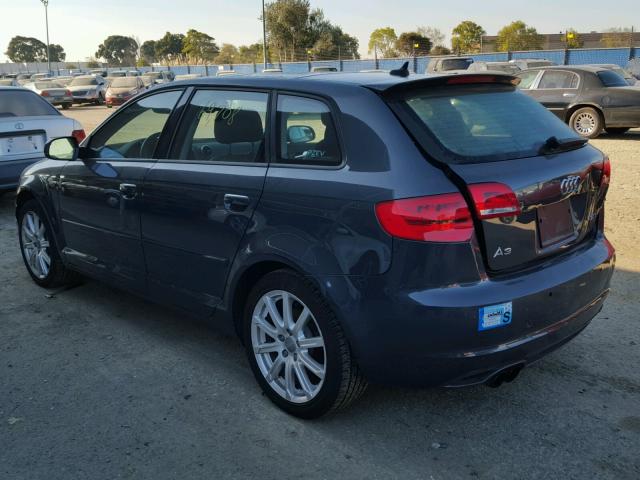 WAUKEAFM2CA103751 - 2012 AUDI A3 PREMIUM CHARCOAL photo 3