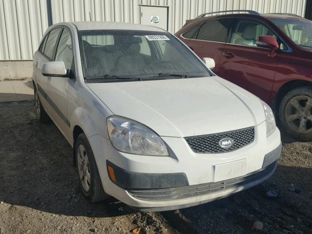 KNADE163276250287 - 2007 KIA RIO 5 SX WHITE photo 1