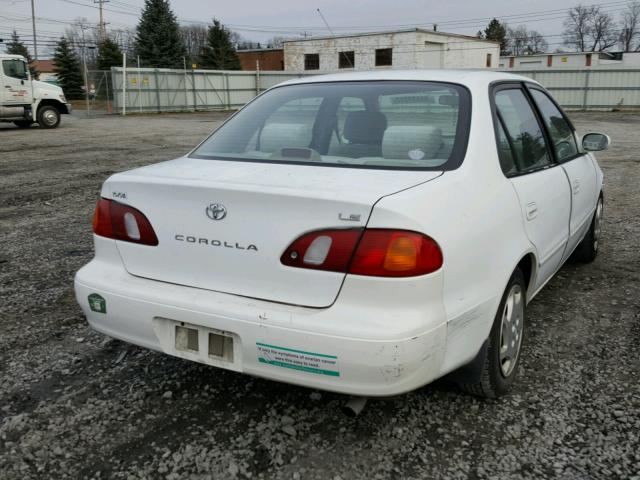 2T1BR18EXYC373827 - 2000 TOYOTA COROLLA VE WHITE photo 4