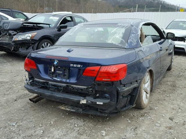 WBADW7C51BE543909 - 2011 BMW 328 I SULE BLUE photo 4