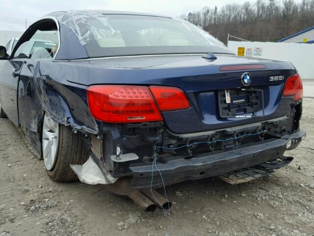 WBADW7C51BE543909 - 2011 BMW 328 I SULE BLUE photo 9