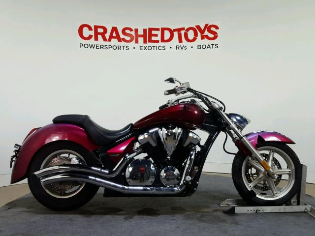 JH2SC6609AK000330 - 2010 HONDA VT1300 CR MAROON photo 1