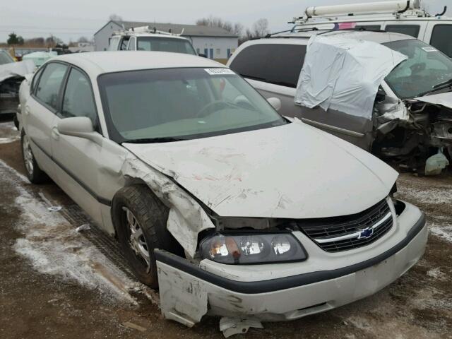 2G1WF52E639347303 - 2003 CHEVROLET IMPALA SILVER photo 1